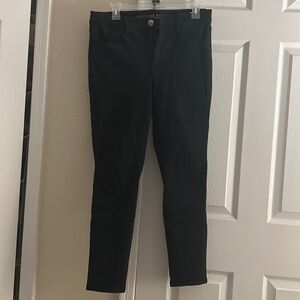 American eagle high rise jeggings black size 10